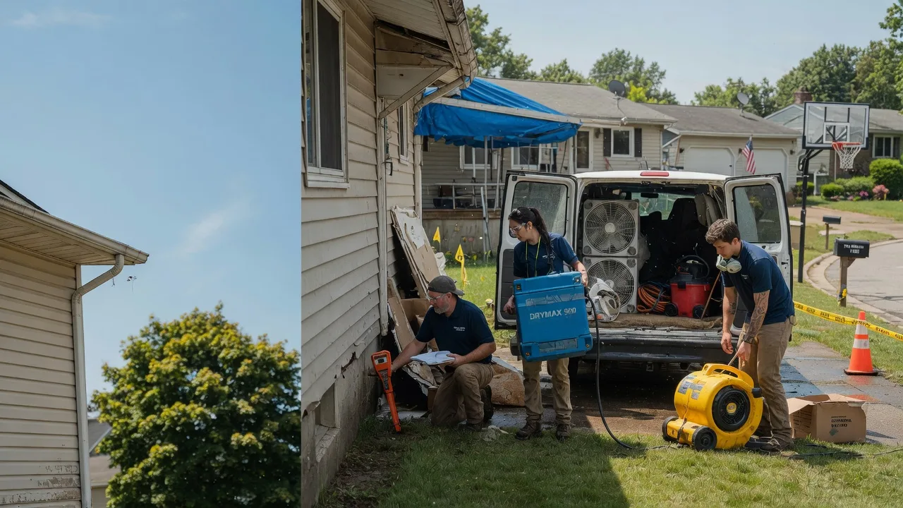 Ceiling Leak Cleanup in Conover, WI near me